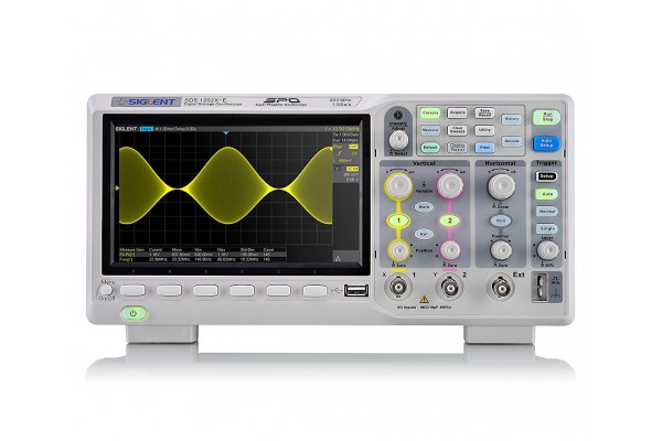 Osciloscópio Digital Siglent SDS1202X-E 200MHz 2 canais