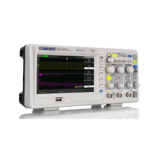 Osciloscópio Digital Siglent - SDS1000CNL+ 200MHz 2 canais